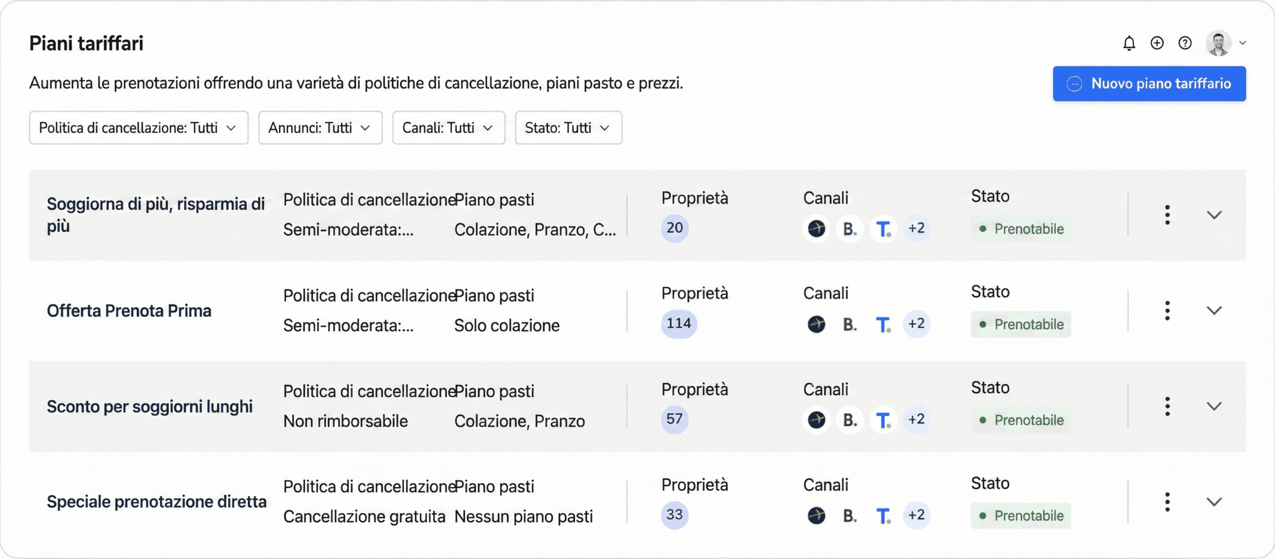 Gestione delle entrate