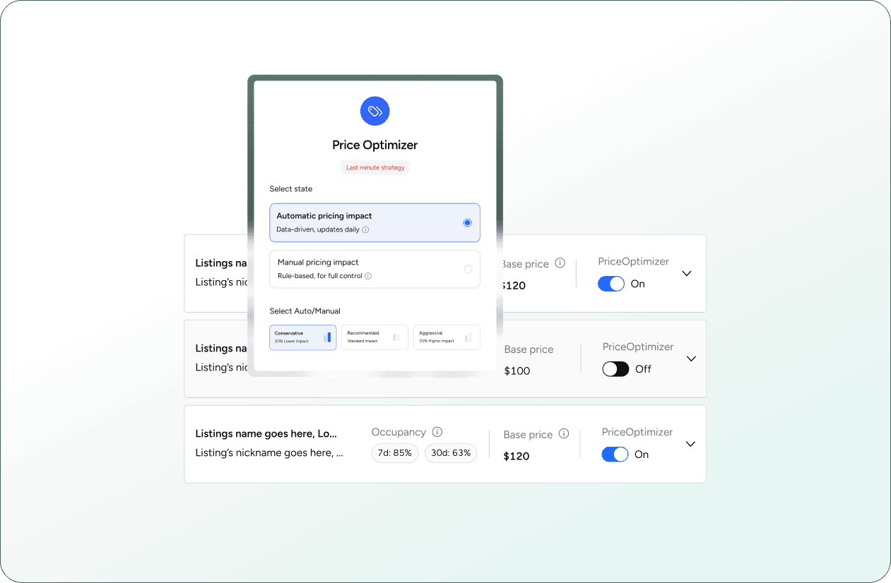 PriceOptimizer™ de Guesty
