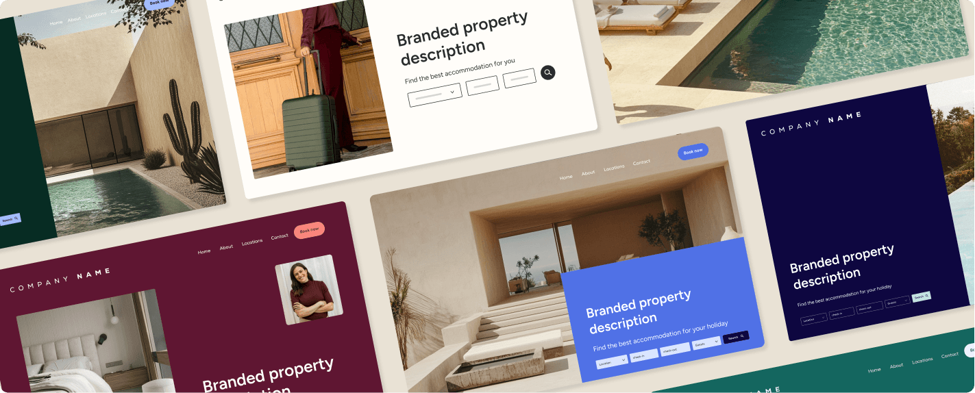 <em>Vacation Rental websites</em> that drive direct reservations.