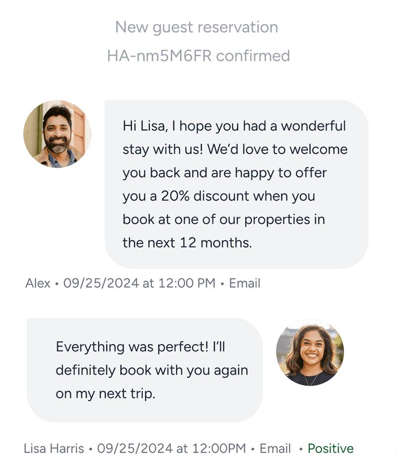 Create repeat customers